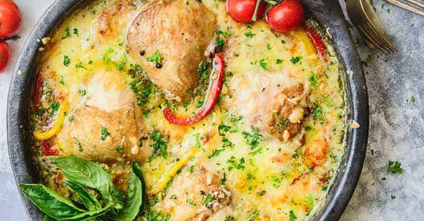 Basil Pesto Chicken