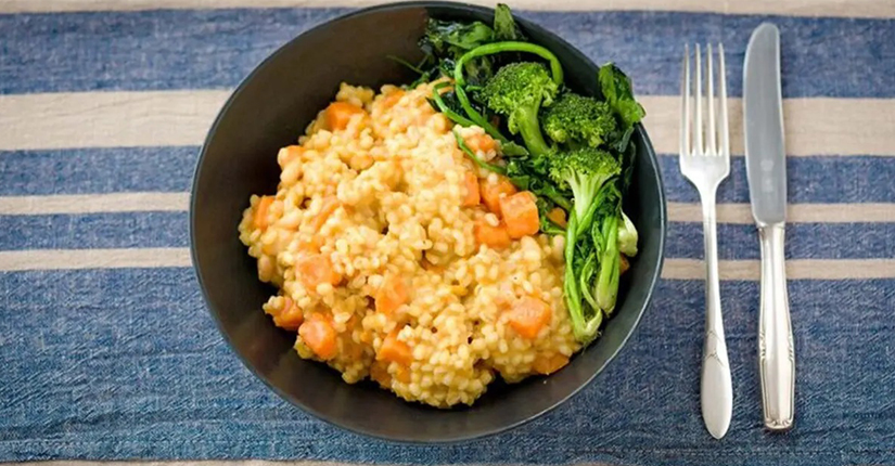 Sweet Potato Risotto