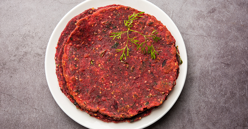 Beetroot Paratha