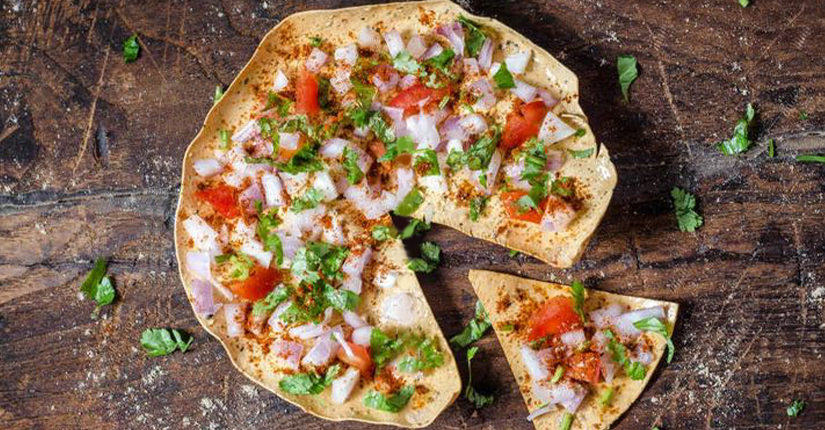 Papad Pizza Recipe Nmami Life