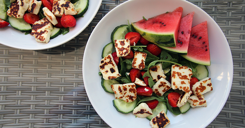 Arugula, Watermelon, and Feta Salad