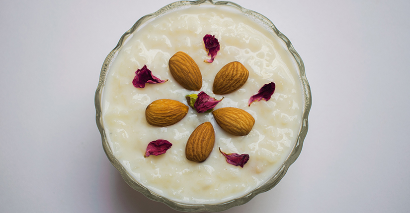 Almond and Rose Kheer –