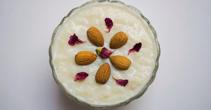 Almond and Rose Kheer