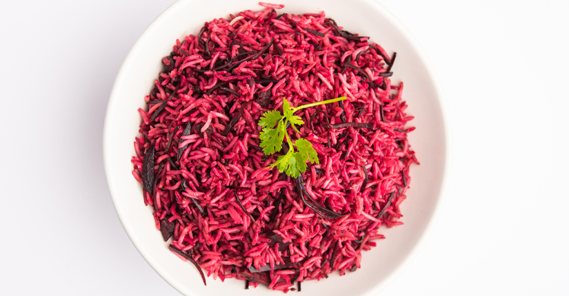 Beetroot Pulao