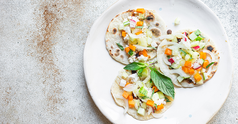 Veggies Loaded Flatbread