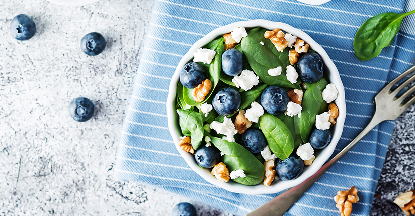 Blueberry Walnut Salad