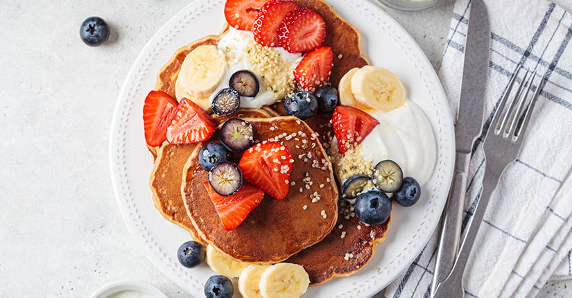 Berry Oats Pancakes (meal type – snack)