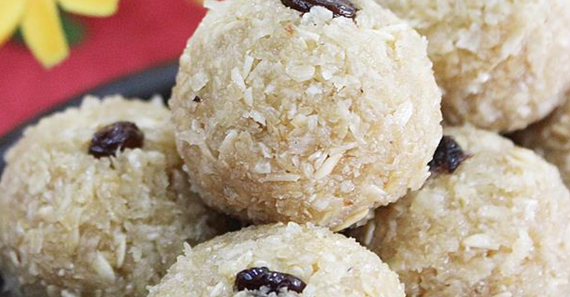 Vegan Oats Ladoo