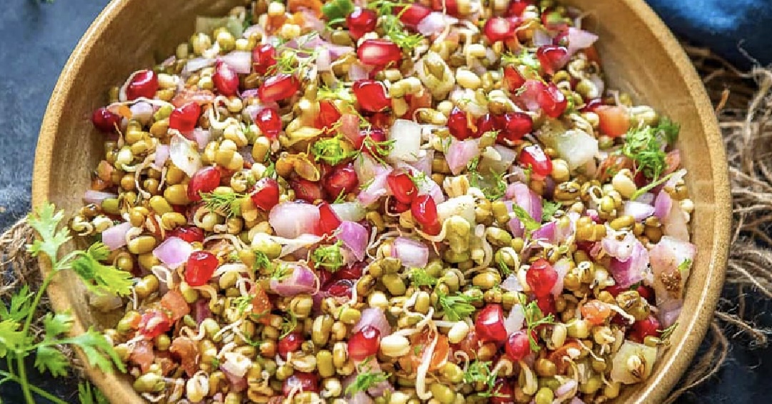 Sprout & Veggie Salad Nmami Life