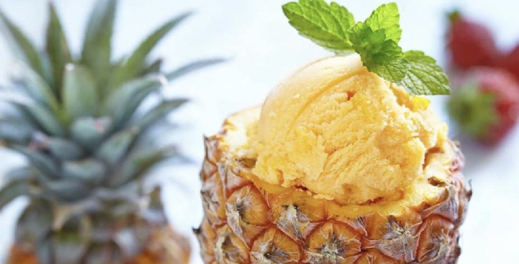 PINEAPPLE SORBET