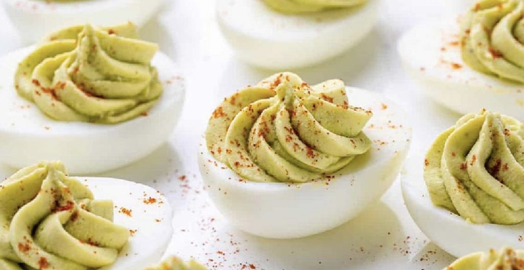 AVOCADO DEVILED EGG