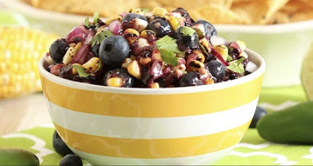 CORN BLUEBERRY SALSA