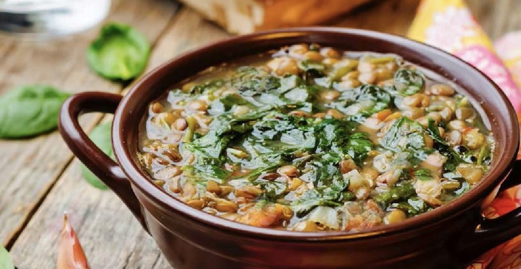 Swiss Chard and Lentil Soup