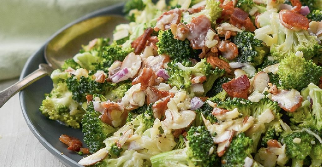 Broccoli and Almond Salad