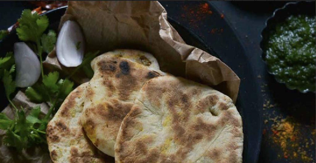 Himachali Vegetable Stuffed Chutney Paratha