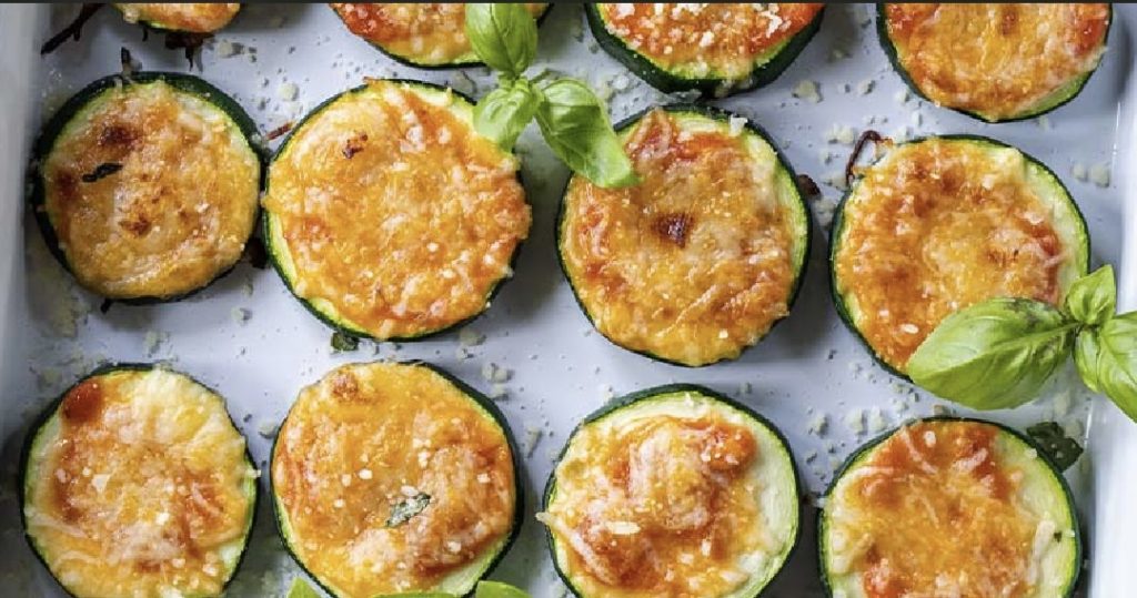 Zucchini Pizza Bites