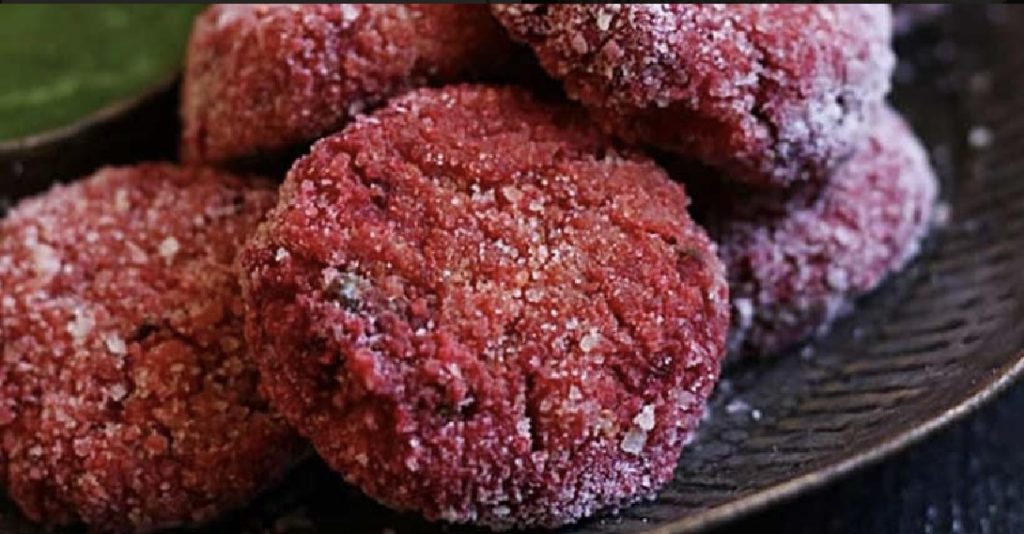 Chickpea and Beetroot Tikki