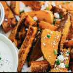 Sweet Potato Feta Slices