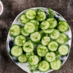 Herbed Cucumber Slices